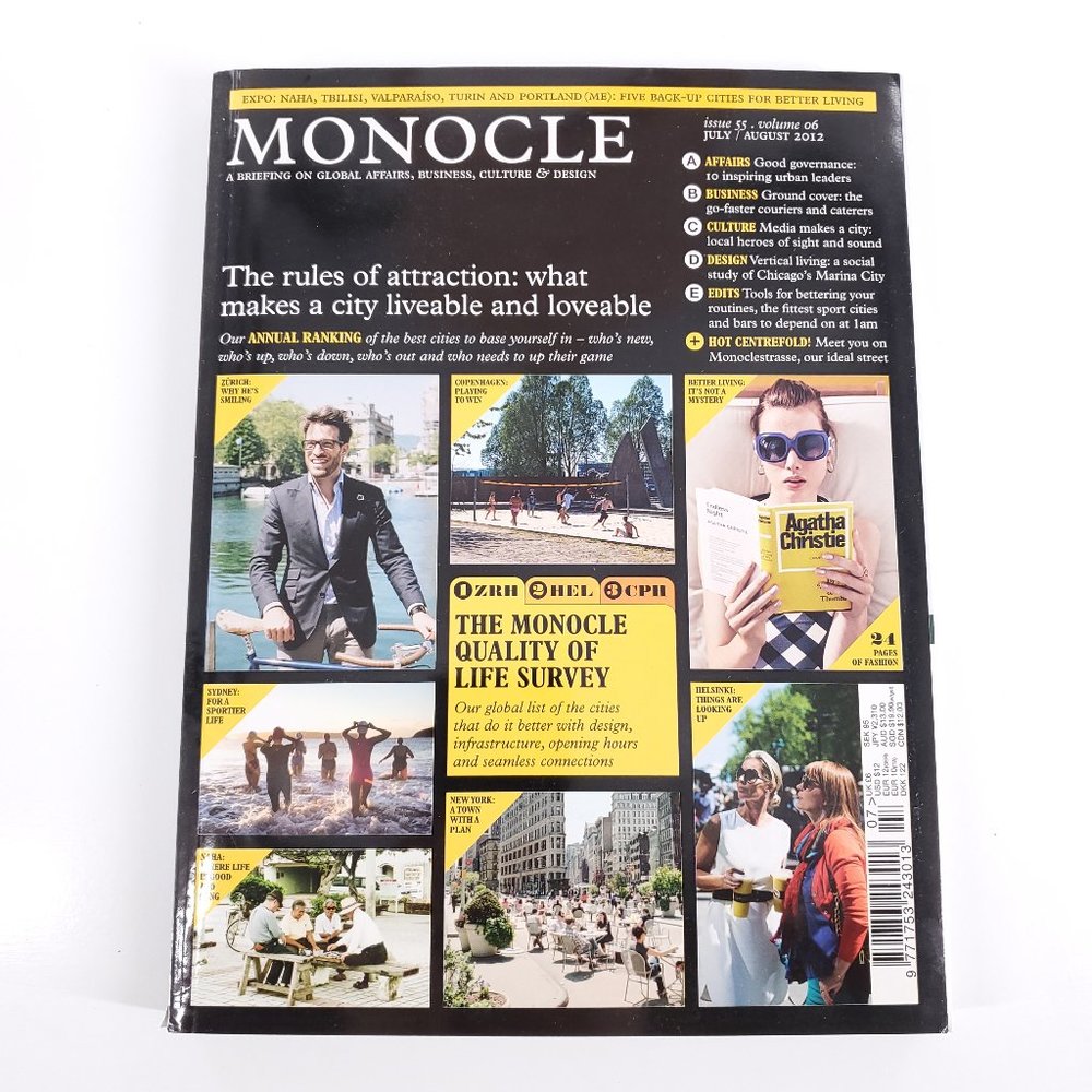 Monocle Magazine Issue 55 Volume 06 July / Aug 2012 The rules of attraction